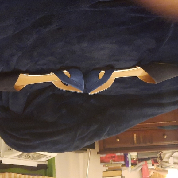 Women's blue flats size 8 - Picture 6 of 6